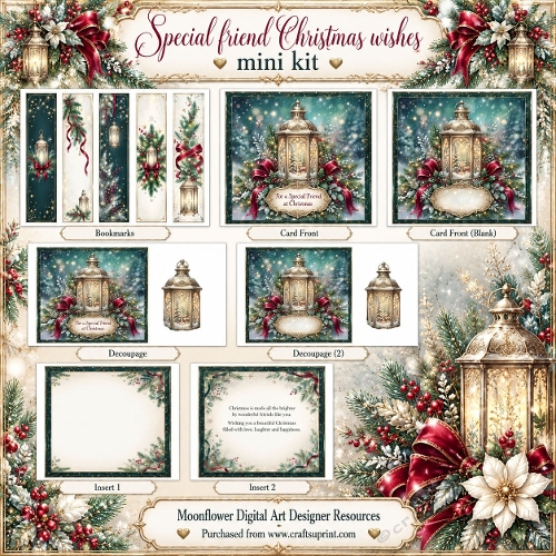Special friend Christmas wishes 