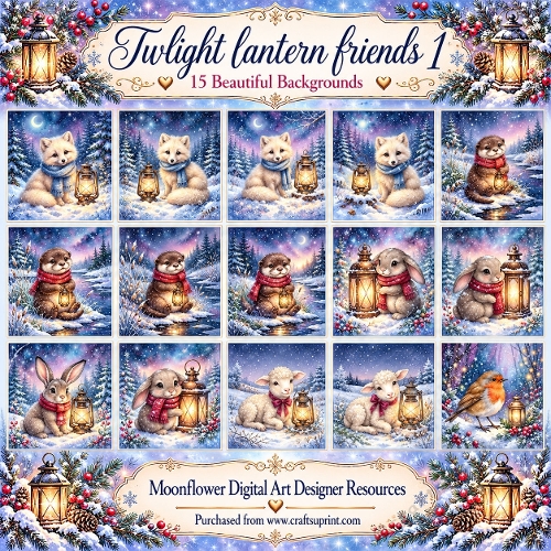 Twlight lantern friends 1