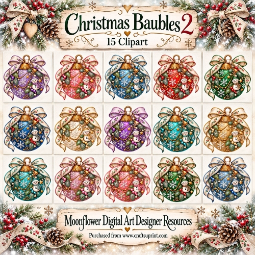 Christmas bauble clipart