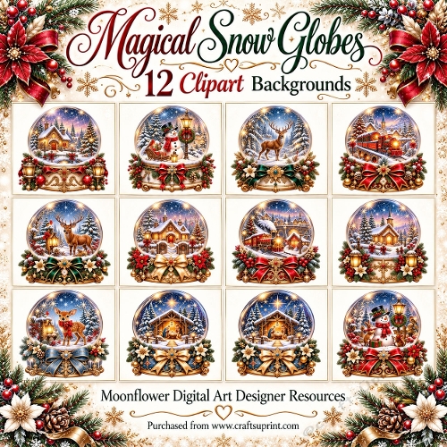 Snow globe clipart 