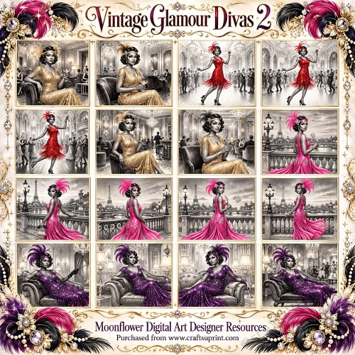 Vintage glamour divas 2