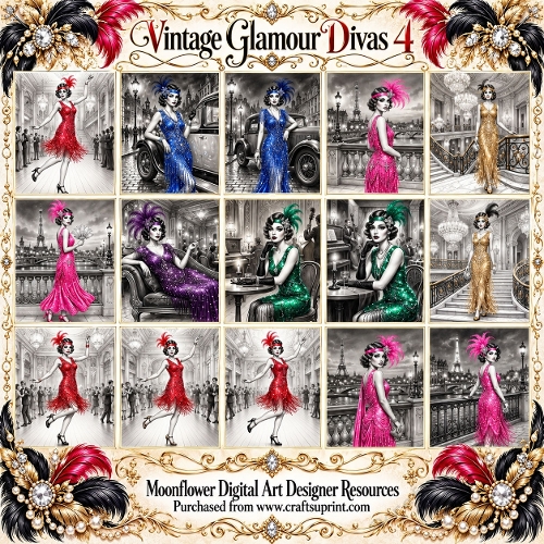Vintage glamour divas 4