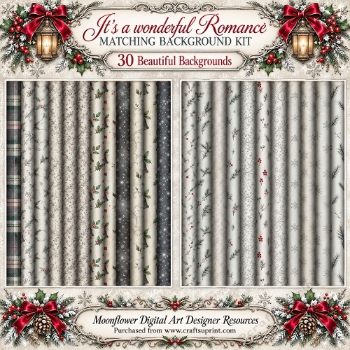 Its a wonderful romance matching background kit 