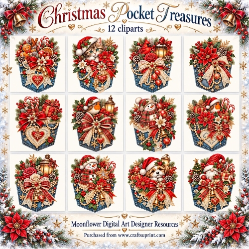 Christmas pocket treaures
