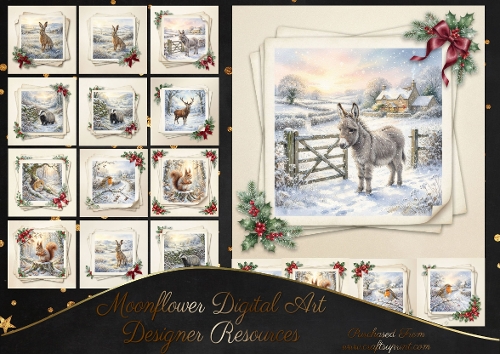 Winter stacked animals 2