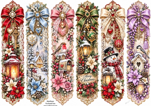 Festive bookmarks 3