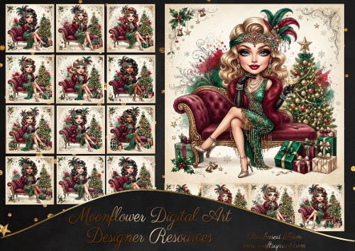 Christmas dolls 