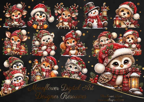 Cute Festive critters 