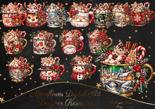 Festive mugs