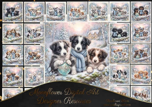 Whispers of winter wonderland pups 2