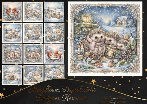 Whispers of winter animals 1