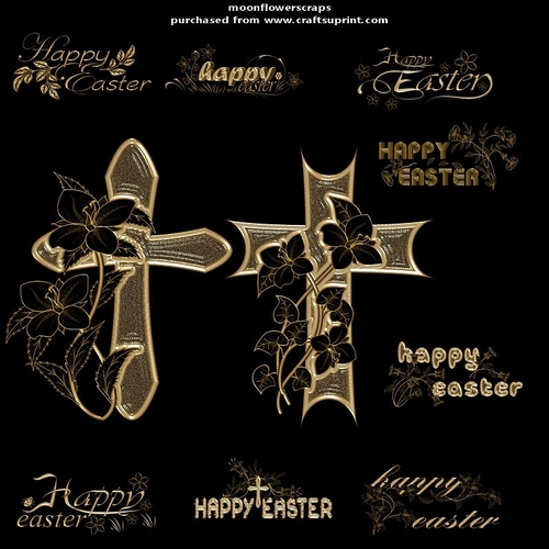 Easter wordart 2