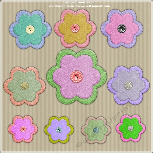 Felt Flowers
