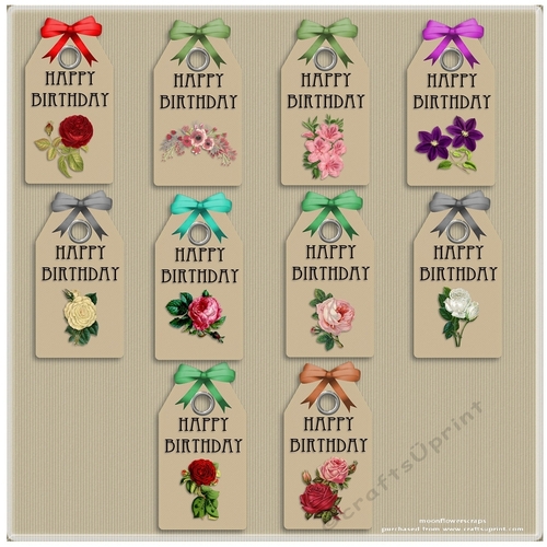 Birthday Tags