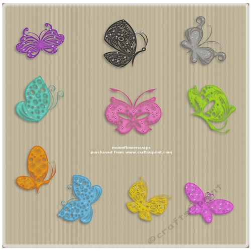 Butterfly jewels 
