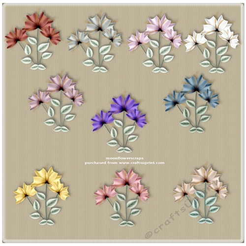 Pastel bunches