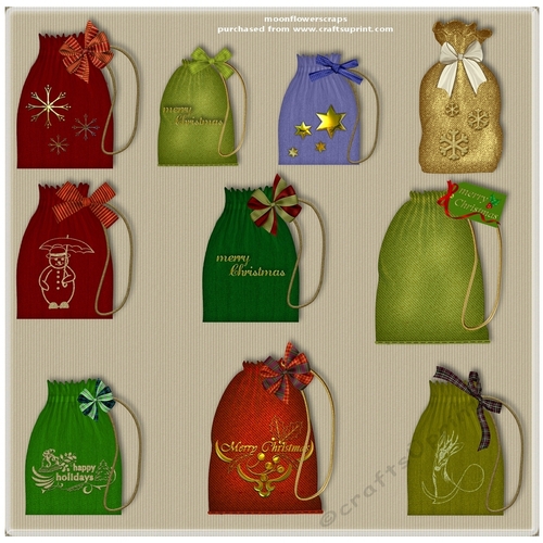 Christmas gift bags 