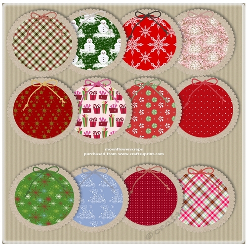 Christmas tags
