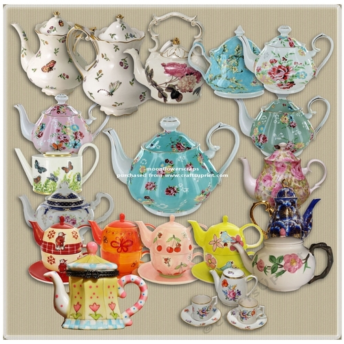 Tea time tea pots 