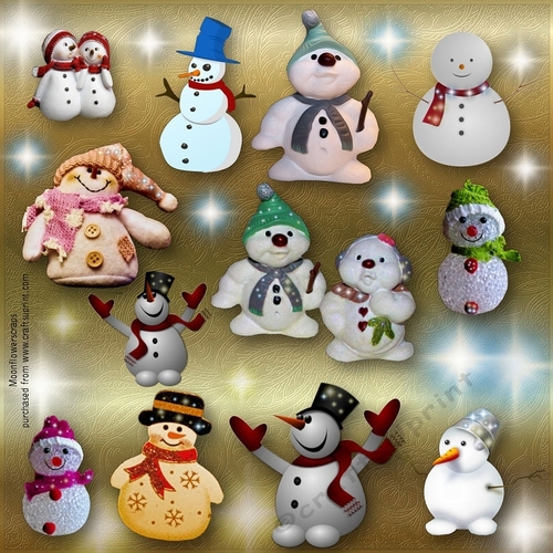 Snowmen bundle 