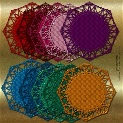 Textured  Doilies