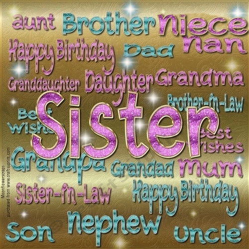 Sparkle word art 