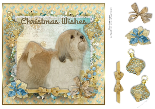 Christmas Wishes Havanese 