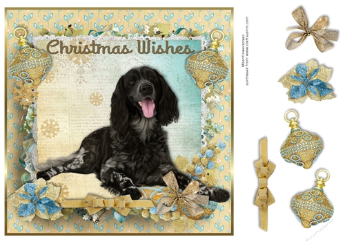 Christmas Wishes Munsterlander