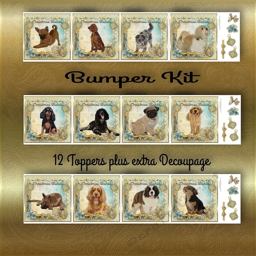 Christmas Wishes Bumper dog kit 
