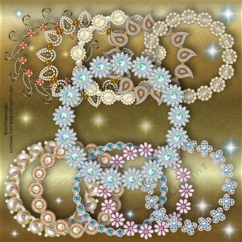 Beautiful jewel frames