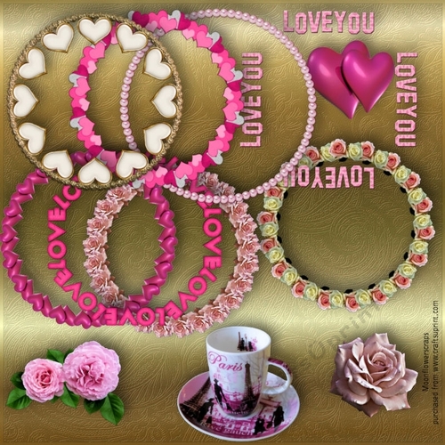 Pink love Designer stash 