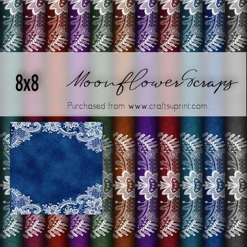 8x8 Denim N Lace backgrounds 