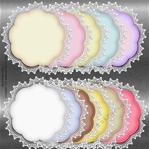  8x8 Lace Doilies