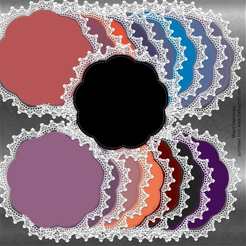 8x8 Doilies 