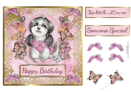 Happy Birthday cute puppy