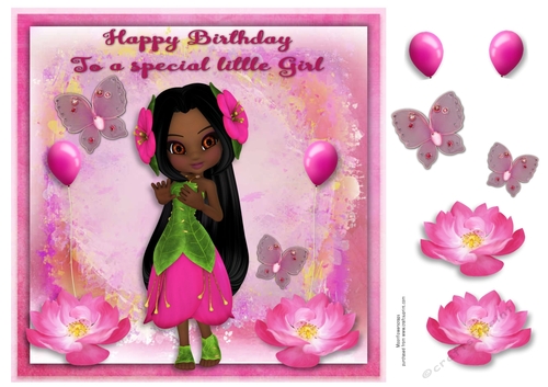 Special little girl 