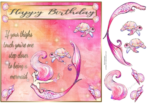 Birthday Mermaid