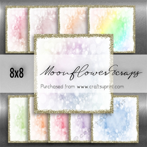 8x8 Magical fairy dust backgrounds 