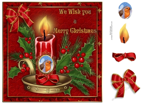 8x8 We wish you a Merry Christmas 