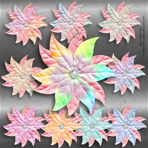 Pastel Fantasy Flowers