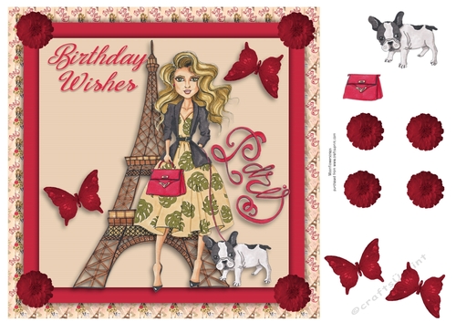 Parisian weekend Birthday Wishes