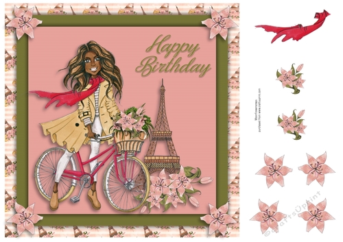Parisian weekend Happy Birthday 
