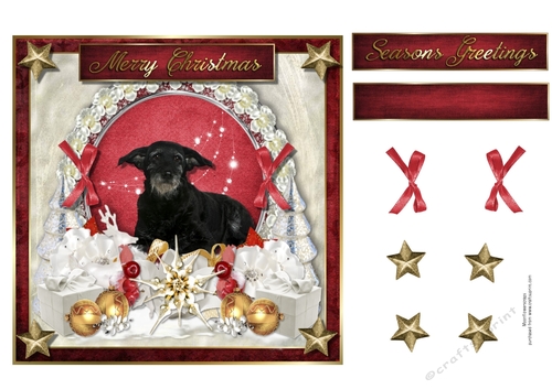 Merry Christmas Dog 2