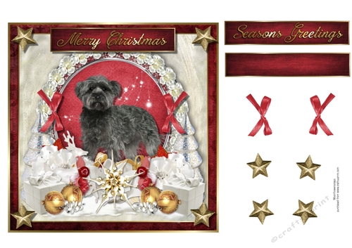 Merry Christmas Dog 4