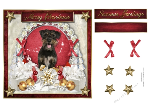 Merry Christmas Dog 11