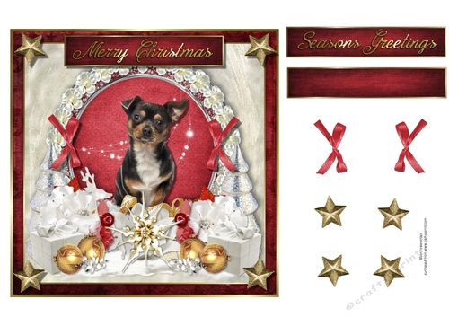 Merry Christmas Dog 13