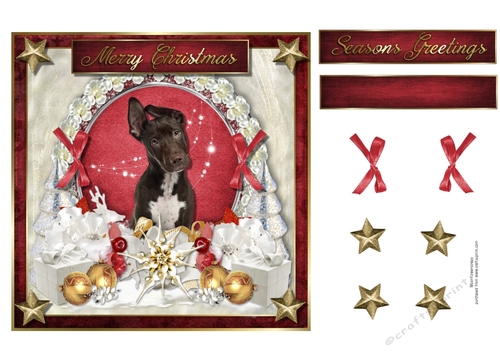 Merry Christmas Dog 15