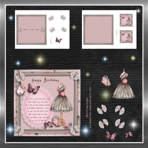 7x7 Little Black Dress Birthday Mini Kit 