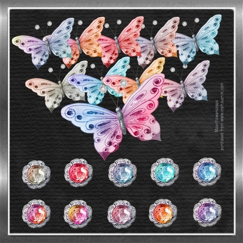 Butterflies and Gems