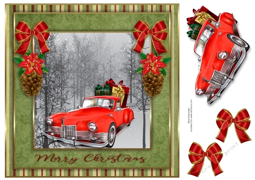 8x8 Retro Christmas 